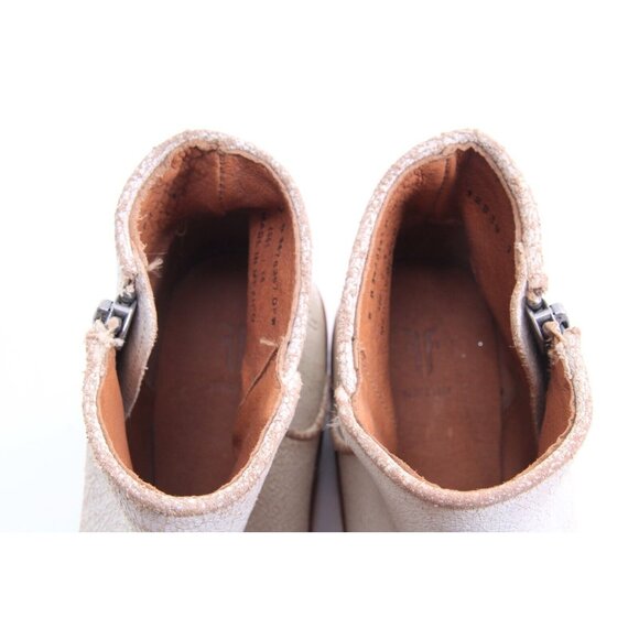 FRYE Carson Piping Bootie zip Up ankle boots leather womens shoes sz 6 B - Picture 11 of 15